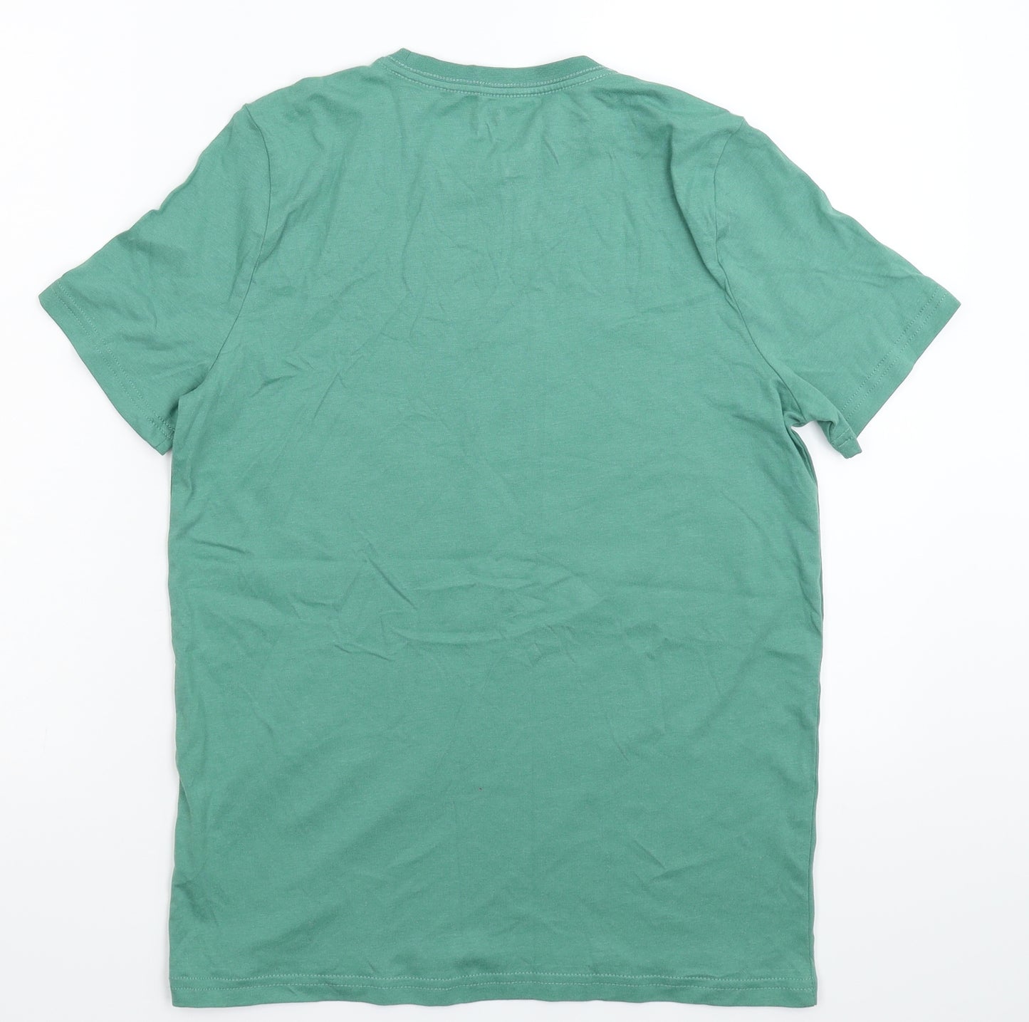 F&F Boys Green   Basic T-Shirt Size 12-13 Years