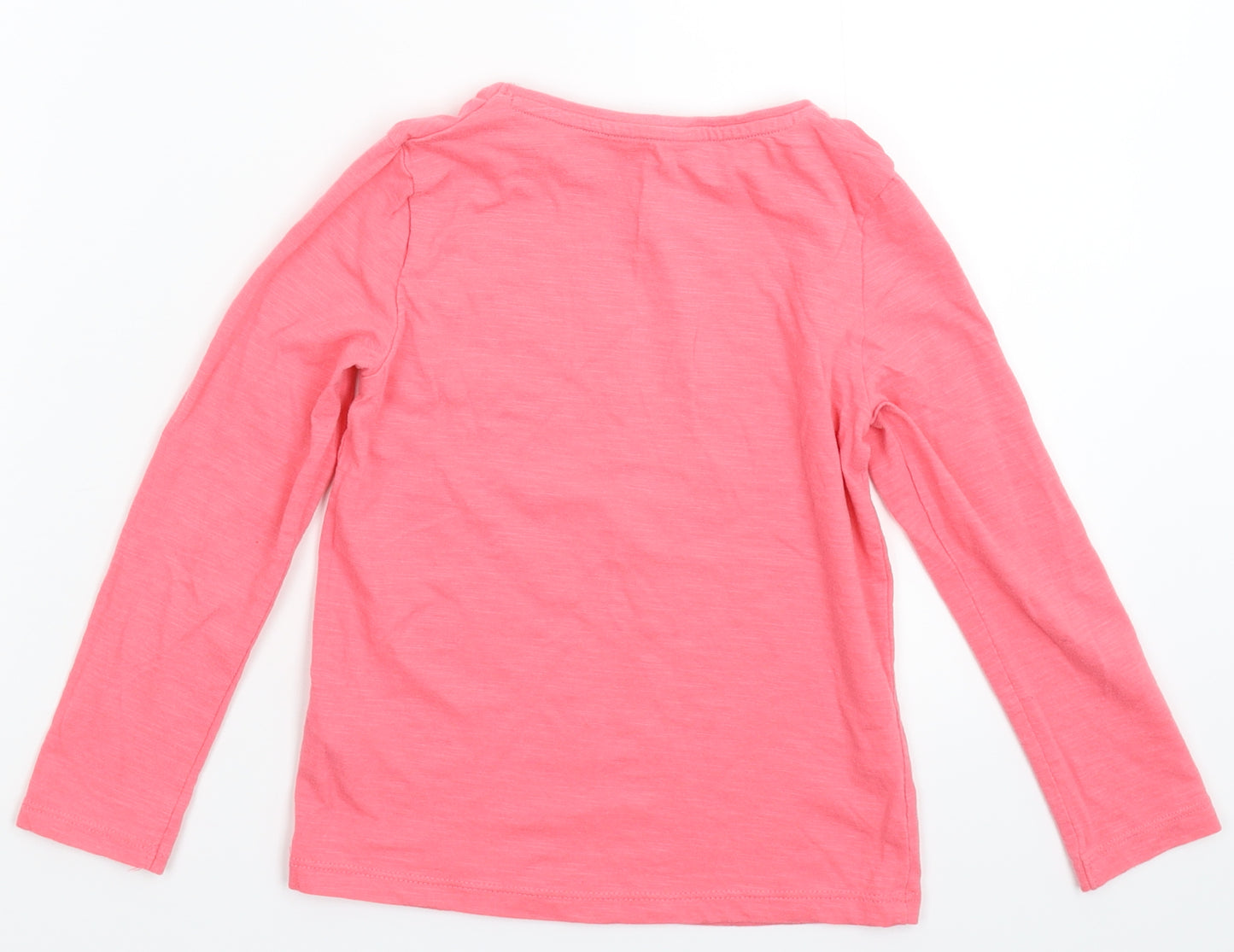 F&F Girls Pink   Basic T-Shirt Size 5-6 Years