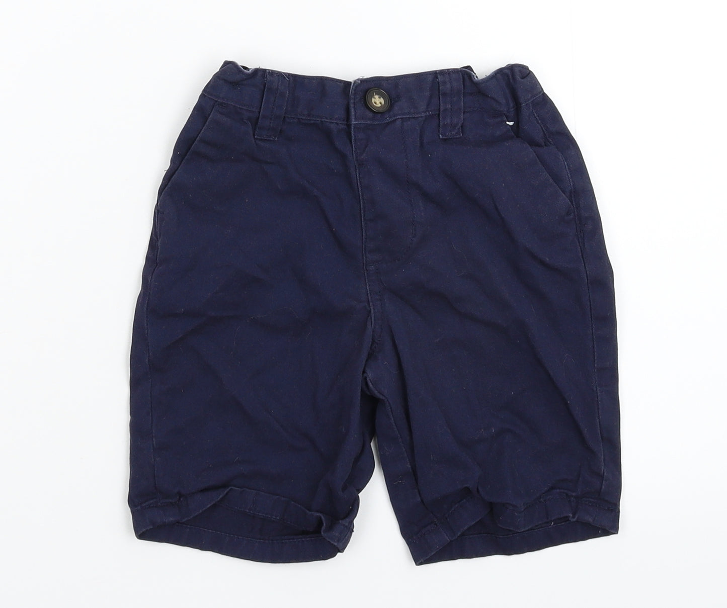 Denim & Co. Boys Blue   Chino Shorts Size 3-4 Years