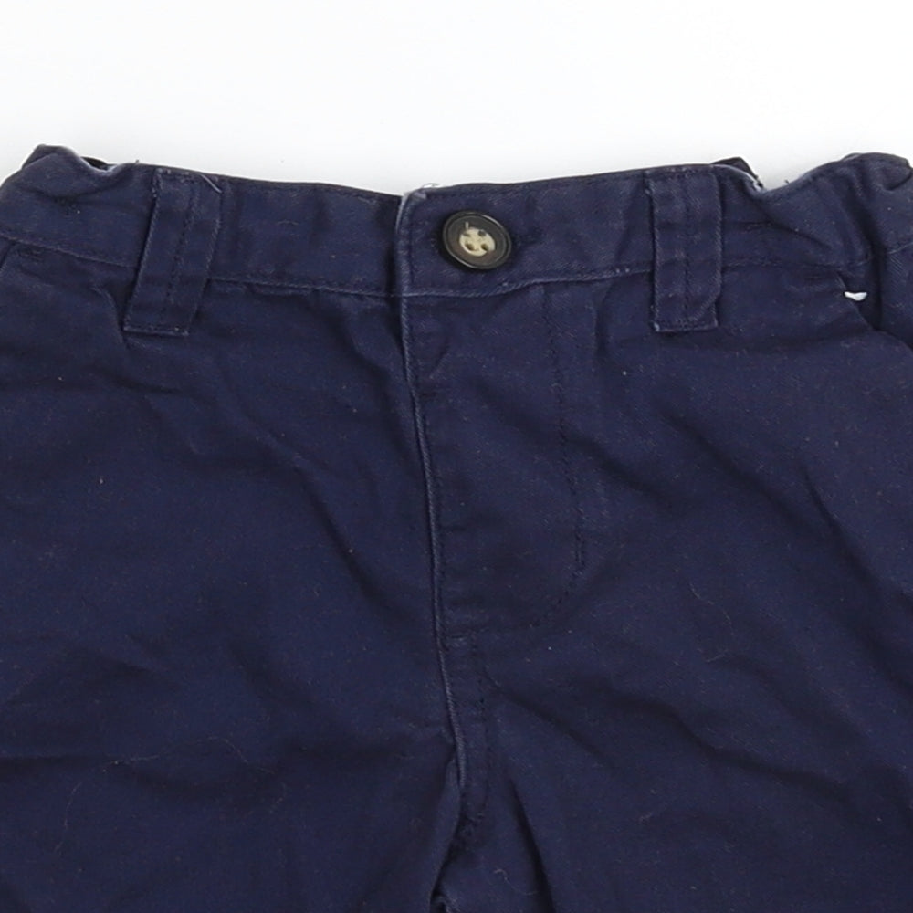 Denim & Co. Boys Blue   Chino Shorts Size 3-4 Years