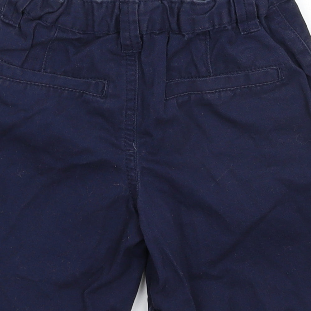 Denim & Co. Boys Blue   Chino Shorts Size 3-4 Years