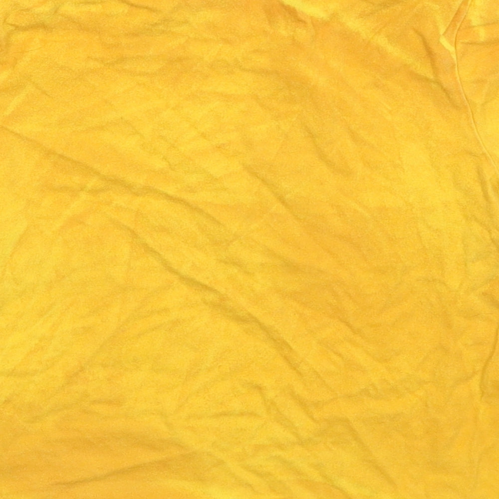 Adams Boys Yellow   Basic T-Shirt Size 2 Years