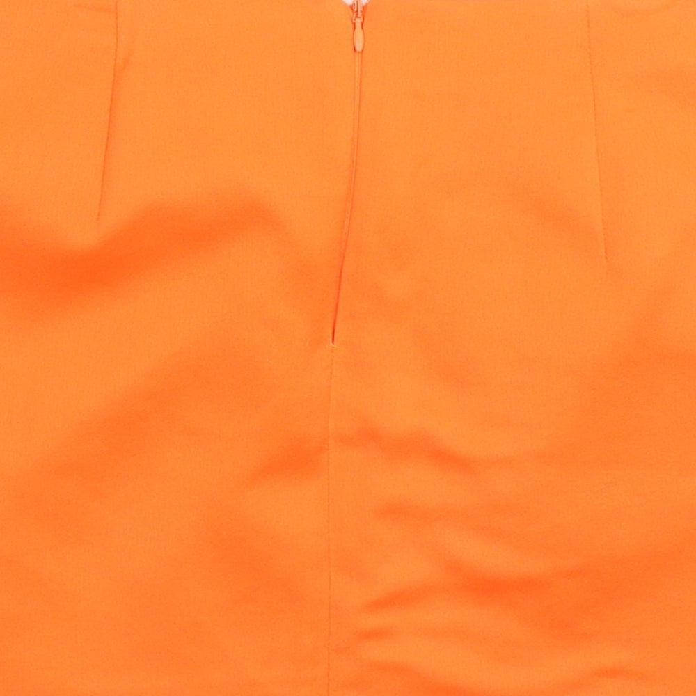 River Island Womens Orange   Mini Skirt Size 12