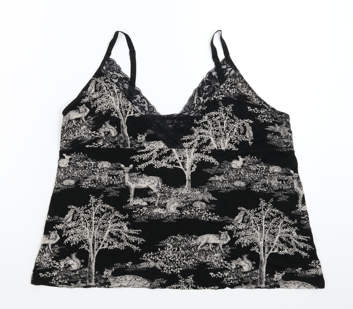 NEXT Womens Black   Basic Tank Size 14