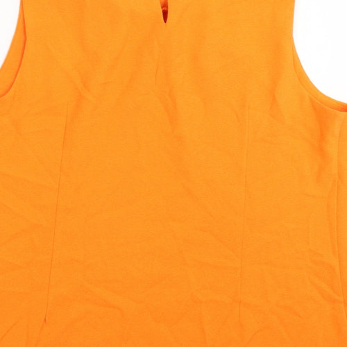 Dorothy Perkins Womens Orange   Basic Blouse Size 20