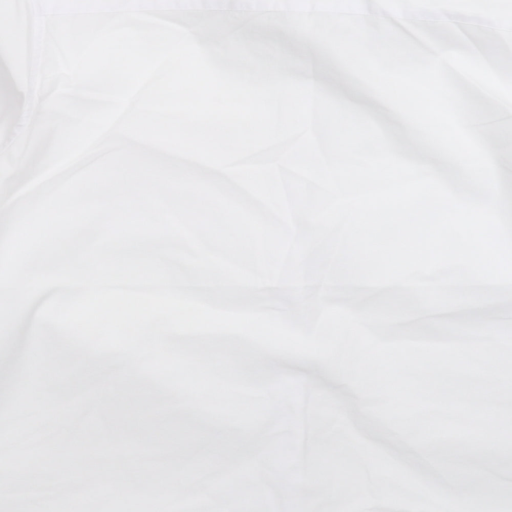 Marks and Spencer Girls White   Basic Button-Up Size 16 Years