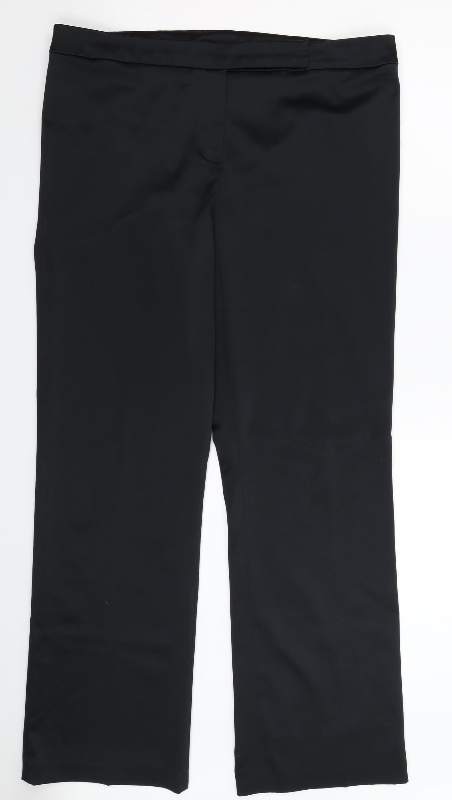 New Look Womens Black   Trousers  Size 16 L32 in