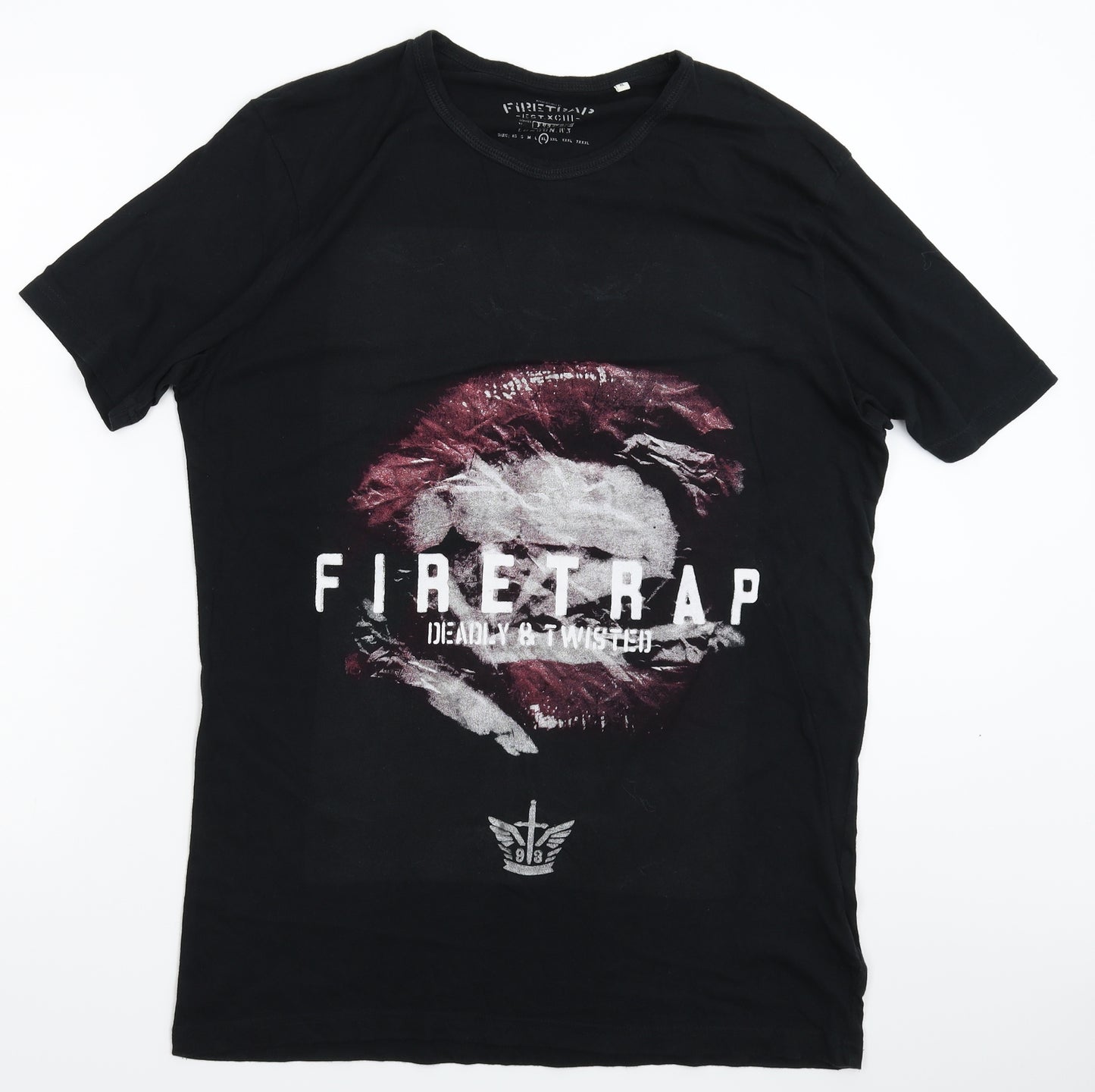 Firetrap Womens Black   T-Shirt Dress  Size XL
