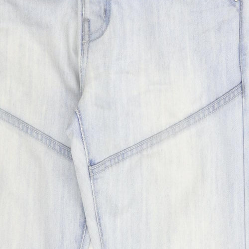 Enzo Mens Blue  Denim Straight Jeans Size 34 L29 in