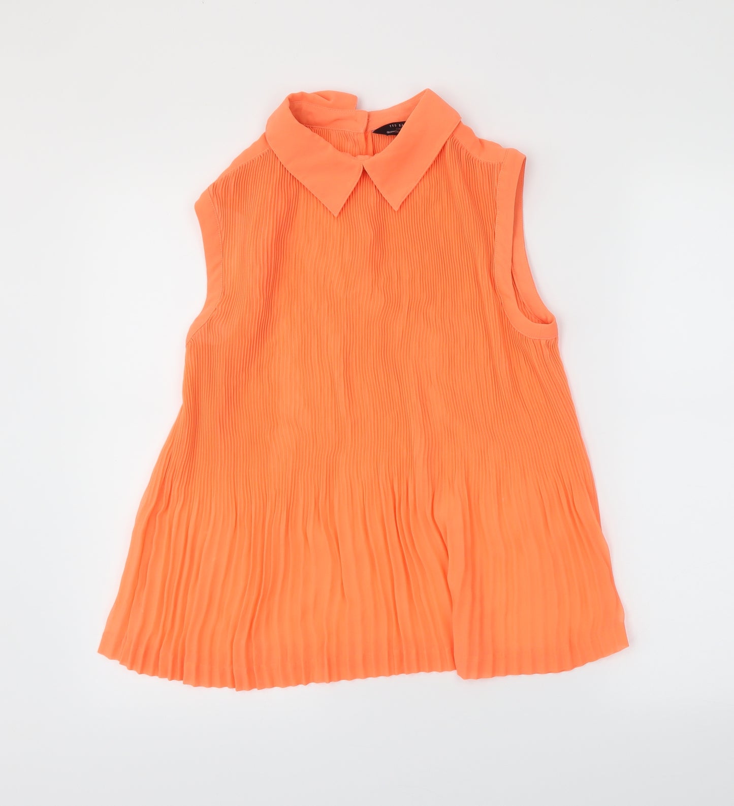 Ted Baker Womens Orange   Basic Blouse Size S