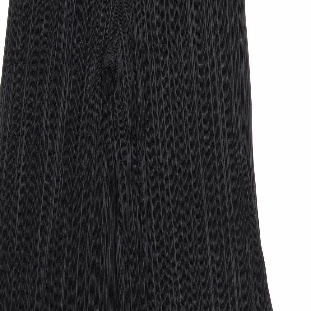 Boohoo Womens Black   Trousers  Size 10 L31 in