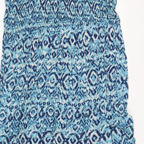 isle Womens Blue Batik  Trapeze & Swing  Size 22
