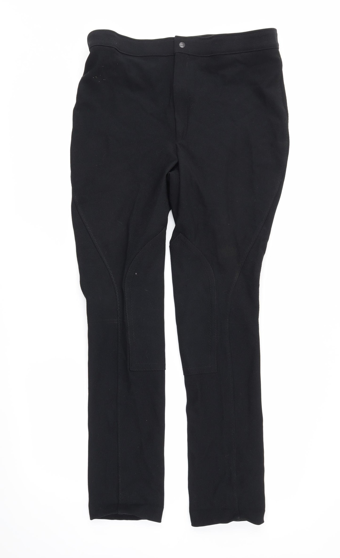 Saddle Master Mens Black   Jegging Trousers Size 38 in L27 in