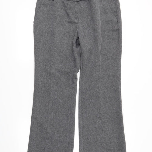 TU Womens Grey   Trousers  Size 12 L26 in
