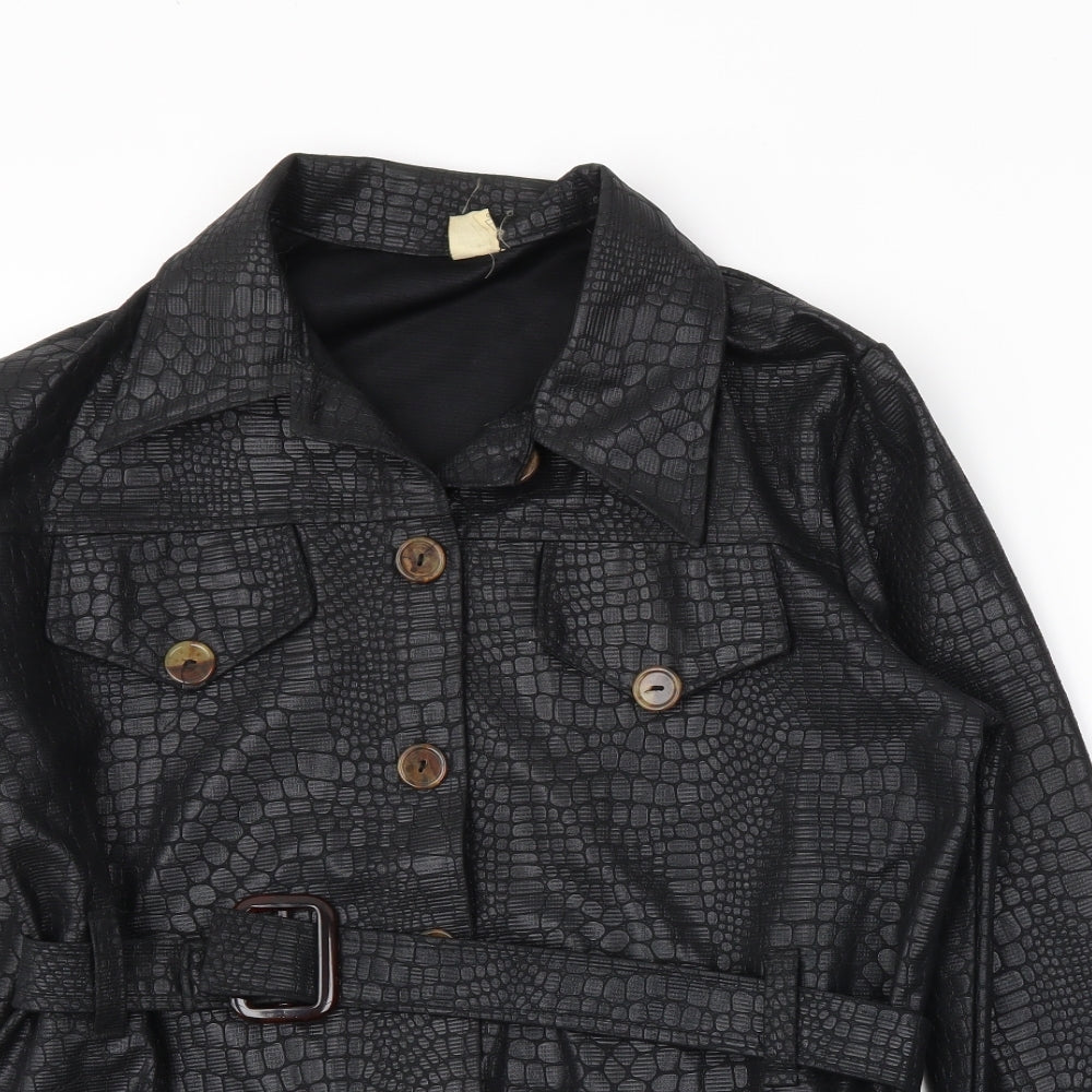Preworn Womens Black   Jacket  Size S
