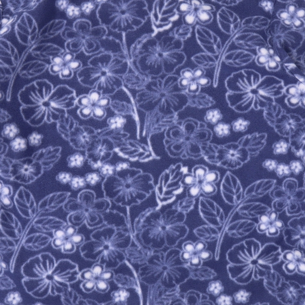 Preworn Womens Blue   Full Zip Jumper Size M