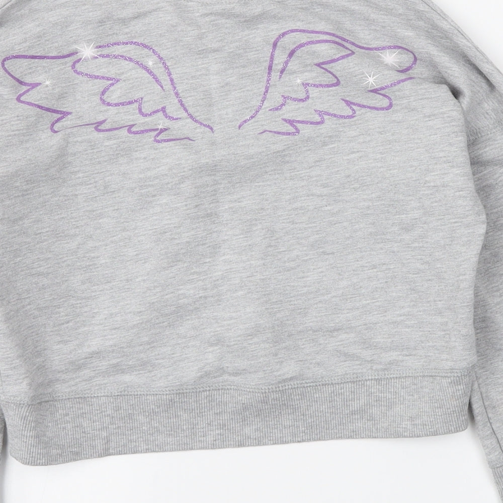 My Little Pony Girls Grey   Pullover Sweatshirt Size 5-6 Years