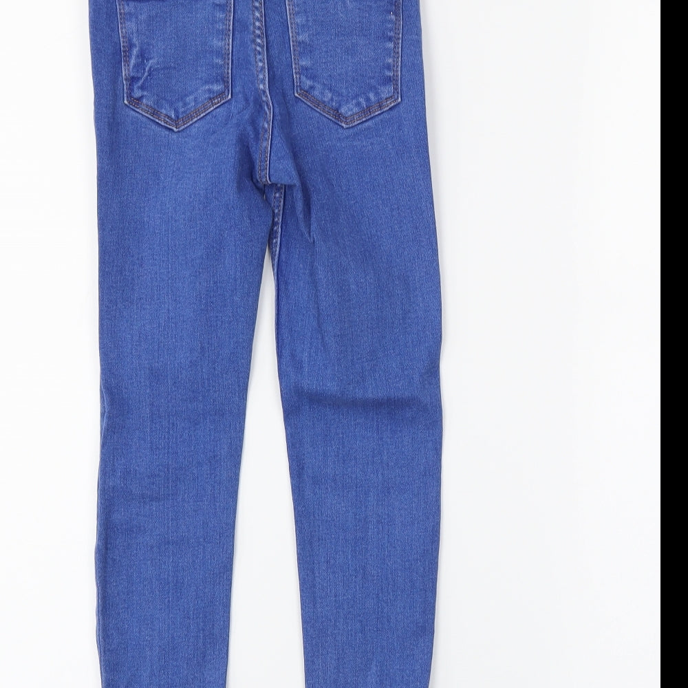 NEXT Girls Blue  Denim Skinny Jeans Size 7 Years