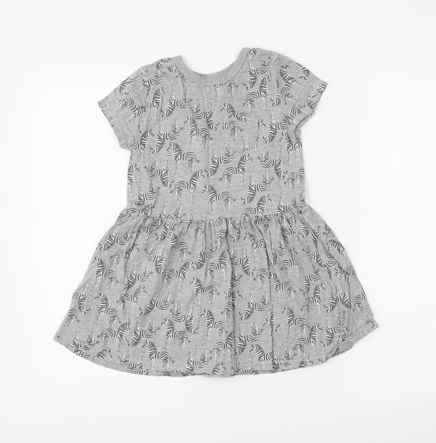 NEXT Womens Grey   T-Shirt Dress  Size 4