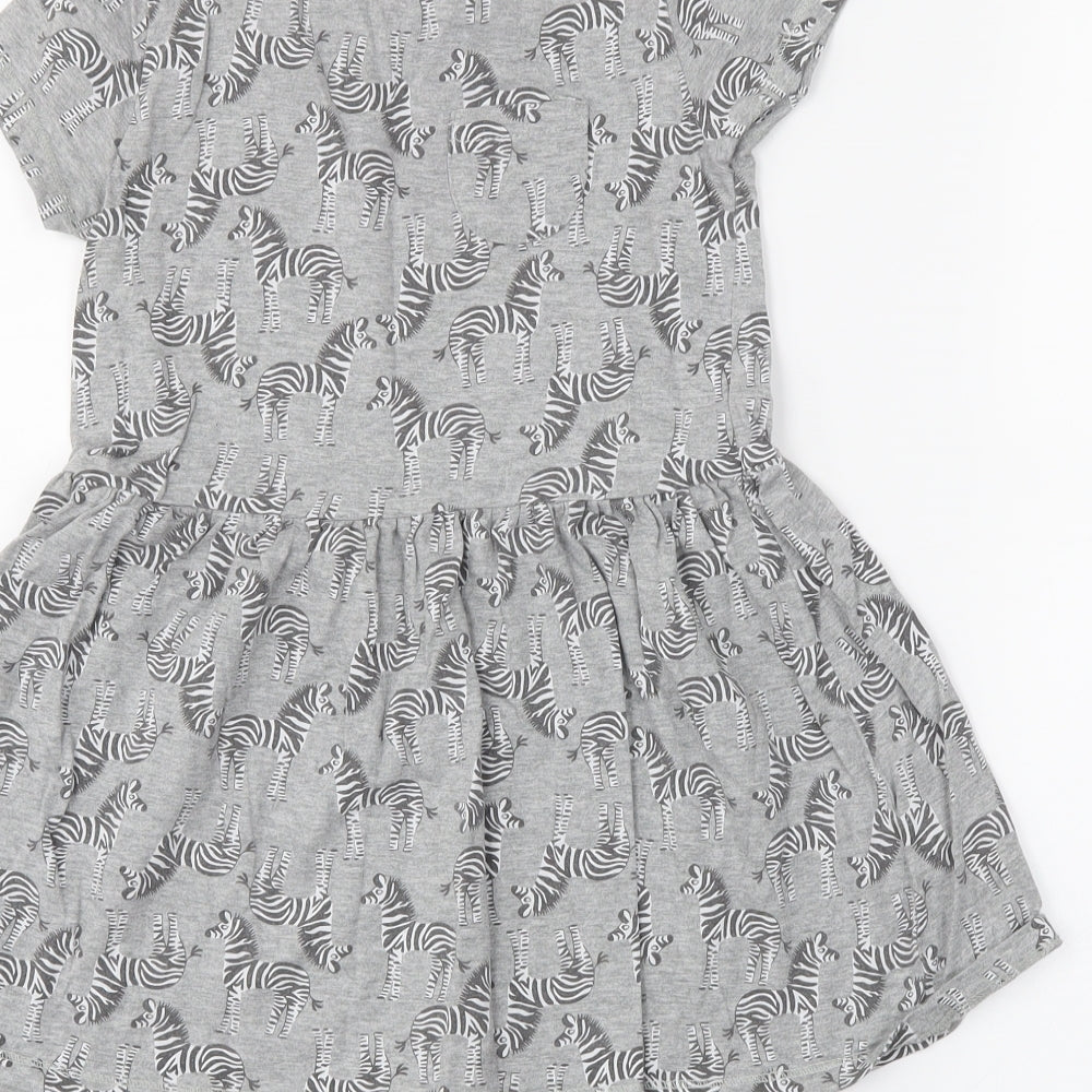 NEXT Womens Grey   T-Shirt Dress  Size 4