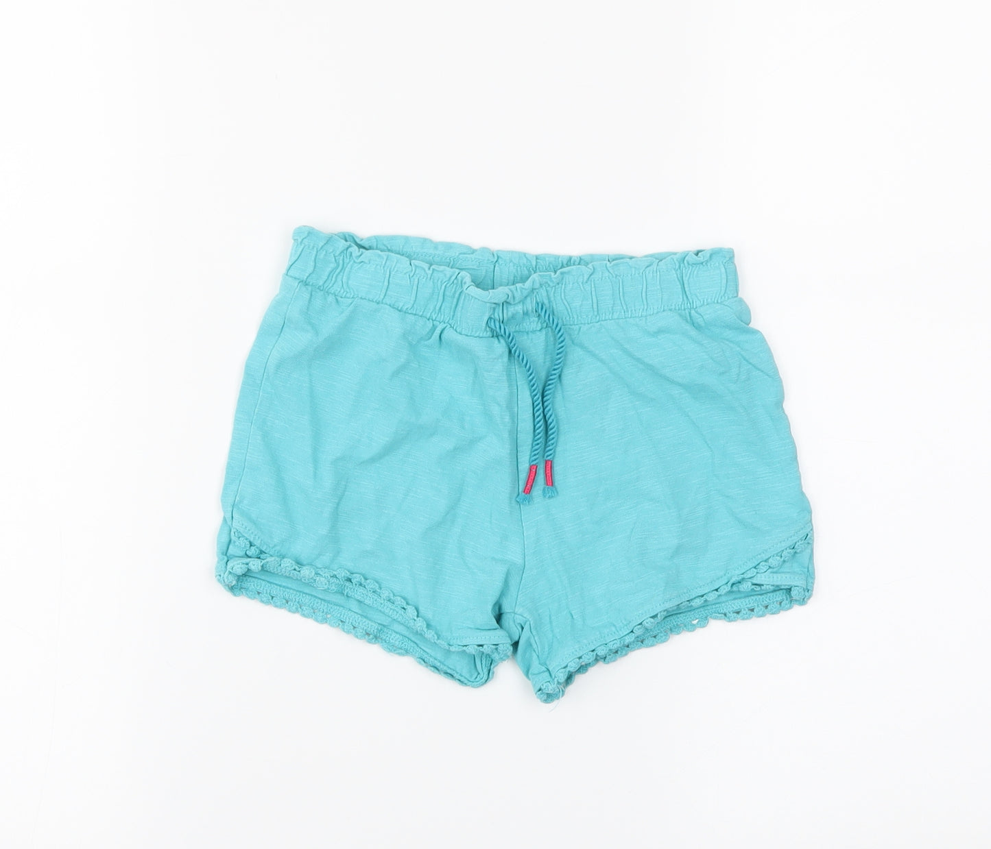 TU Girls Blue   Sweat Shorts Size 4-5 Years
