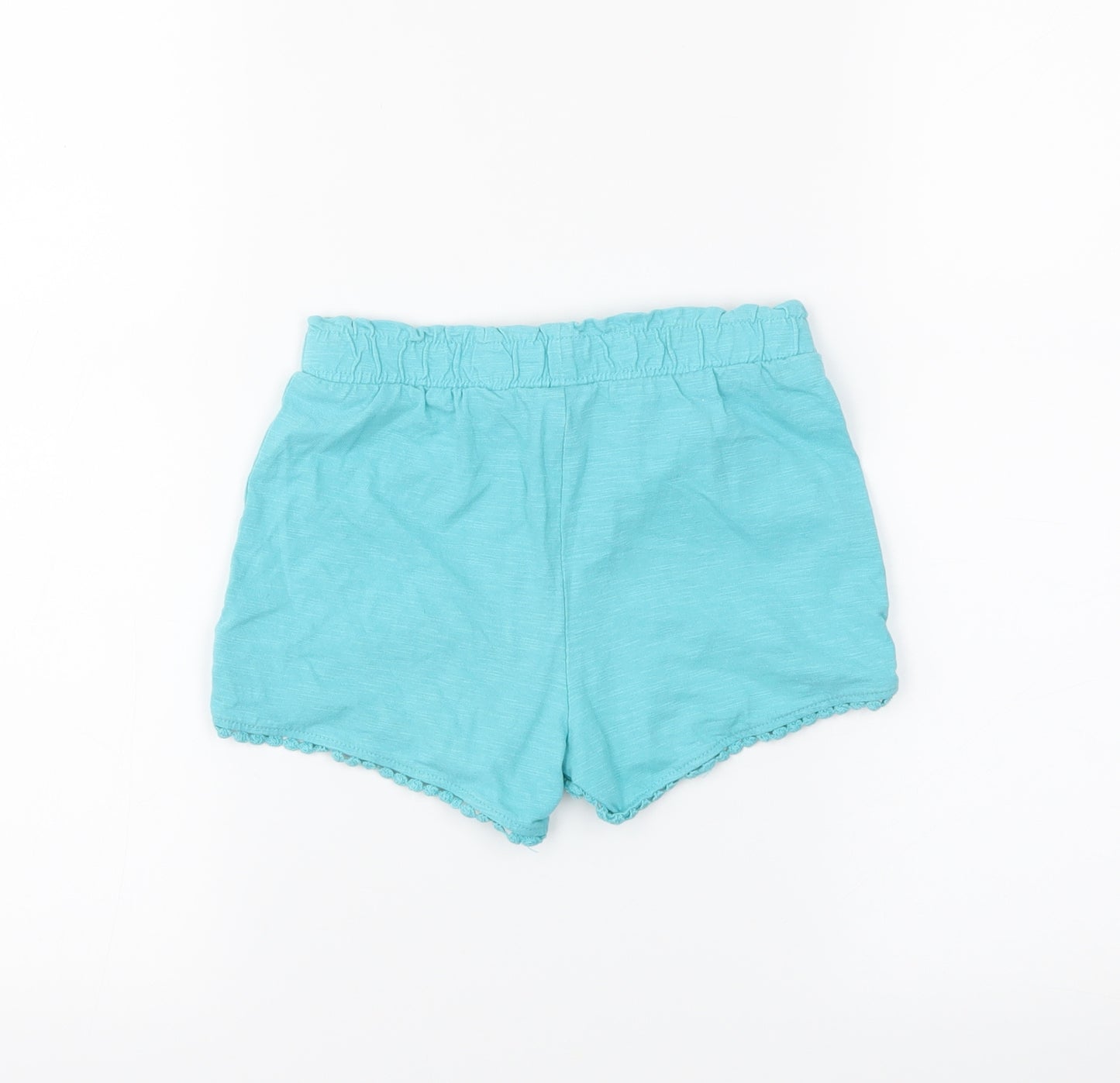 TU Girls Blue   Sweat Shorts Size 4-5 Years