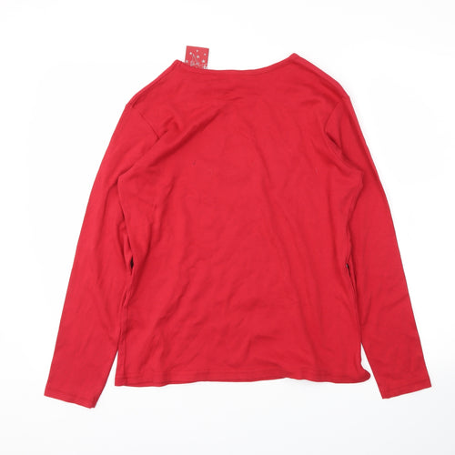 isle Womens Red   Tunic T-Shirt Size S