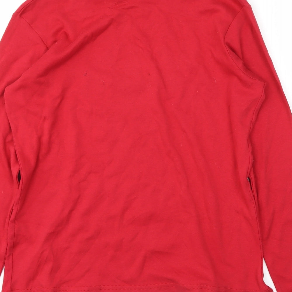 isle Womens Red   Tunic T-Shirt Size S
