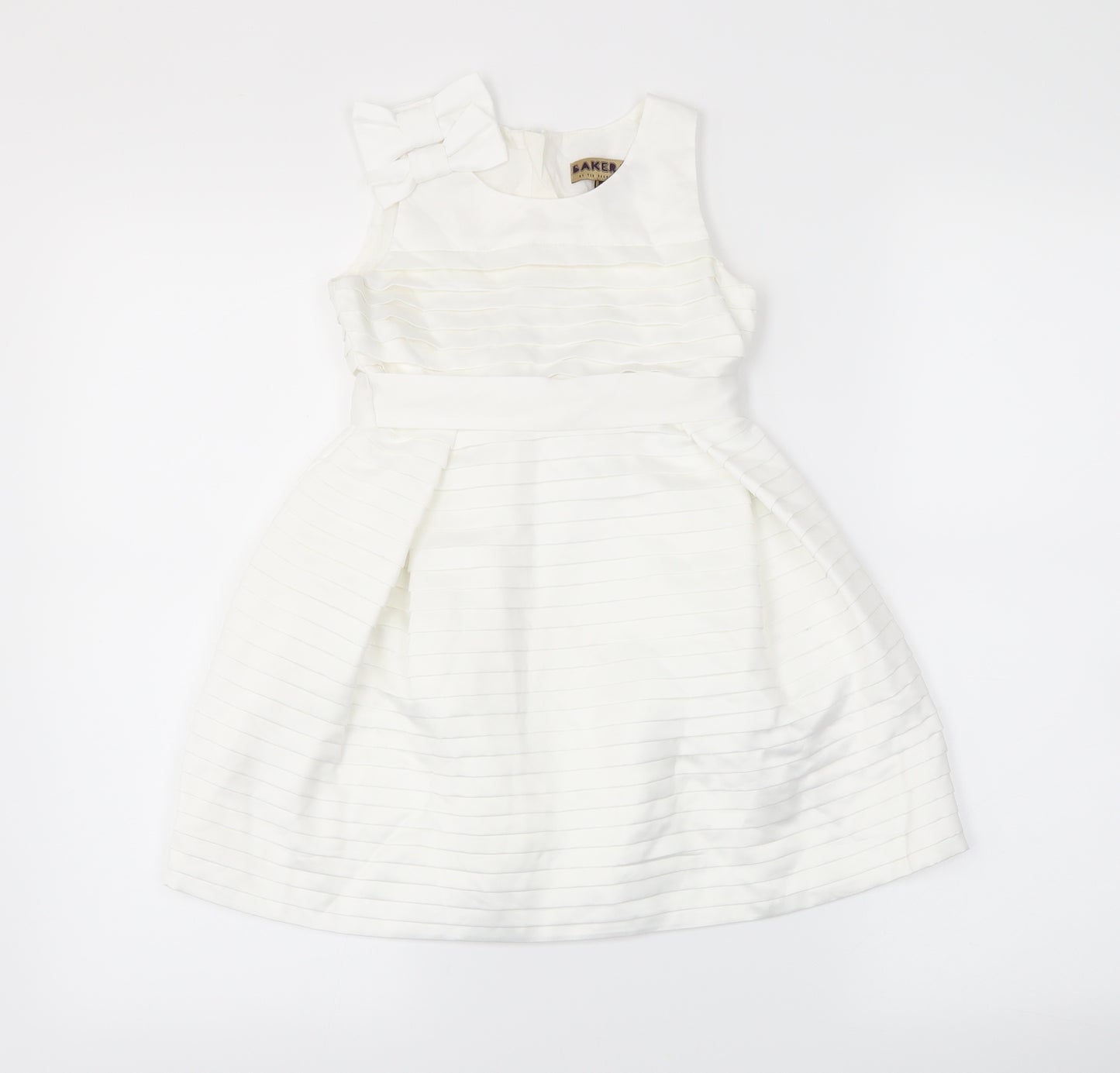 Baker Girls White   Ball Gown  Size 5 Years