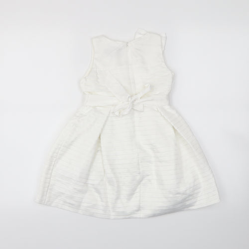 Baker Girls White   Ball Gown  Size 5 Years
