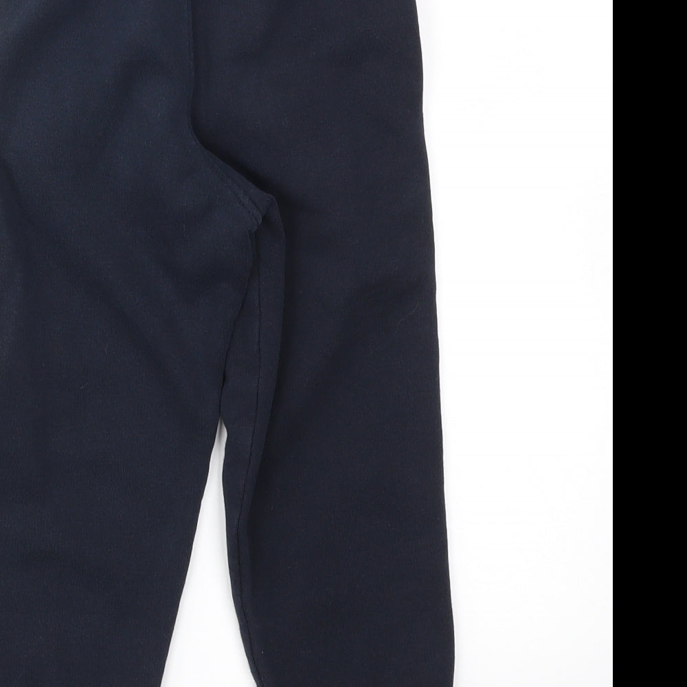 M&S Boys Blue   Jogger Trousers Size 2-3 Years