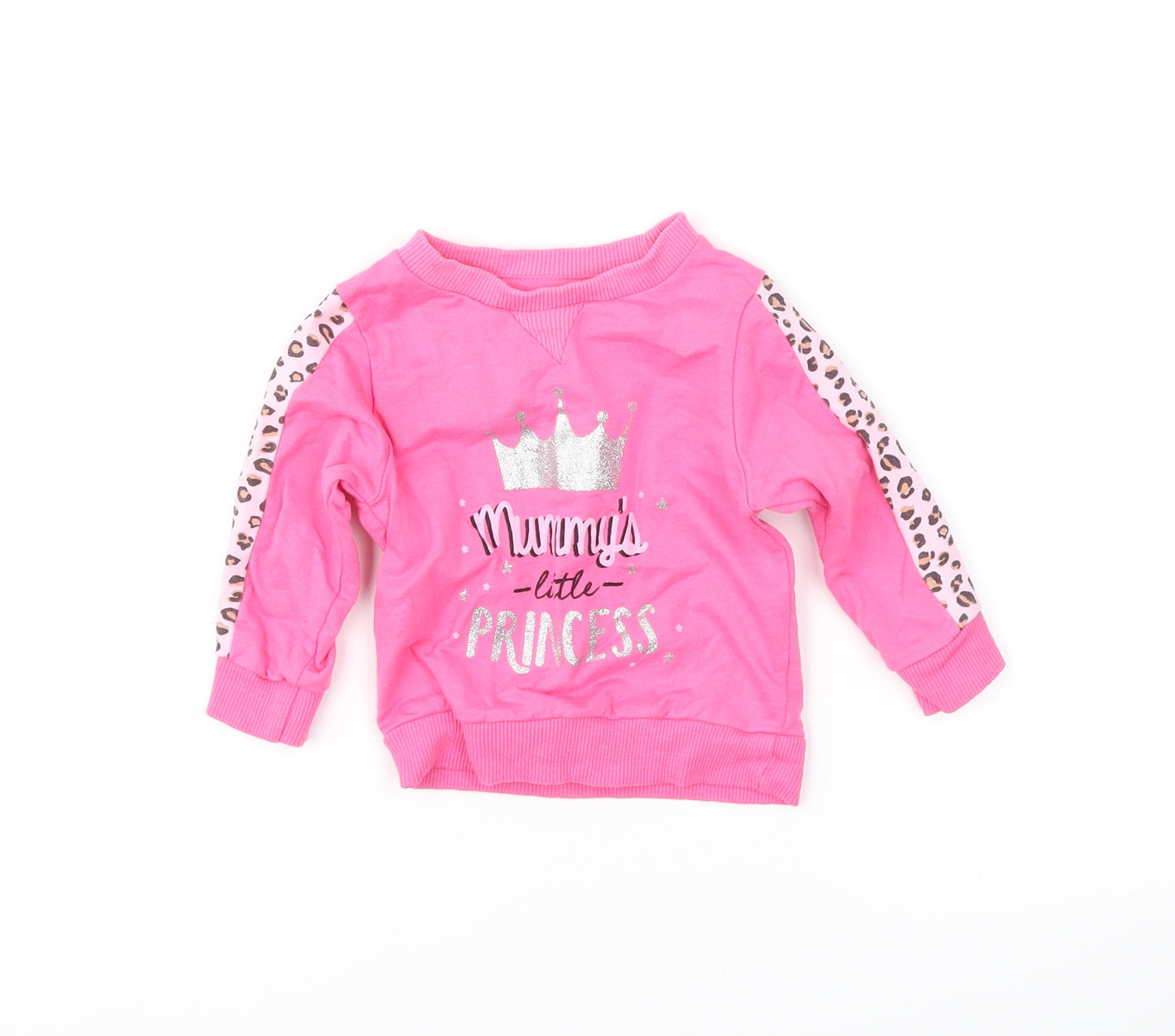 studio baby Girls Pink   Pullover Jumper Size 3-6 Months