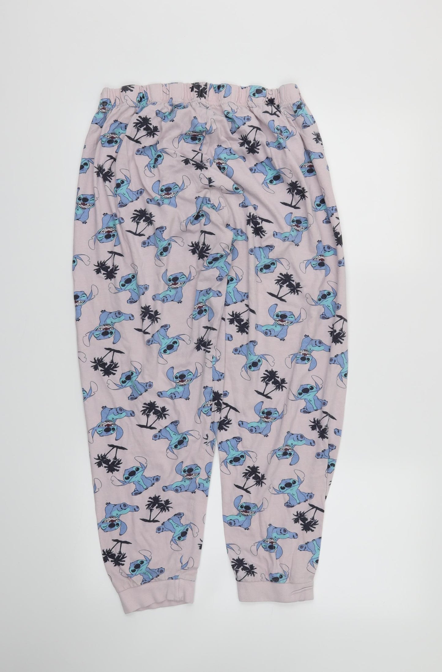 Primark Womens Pink   Capri Pyjama Pants Size L