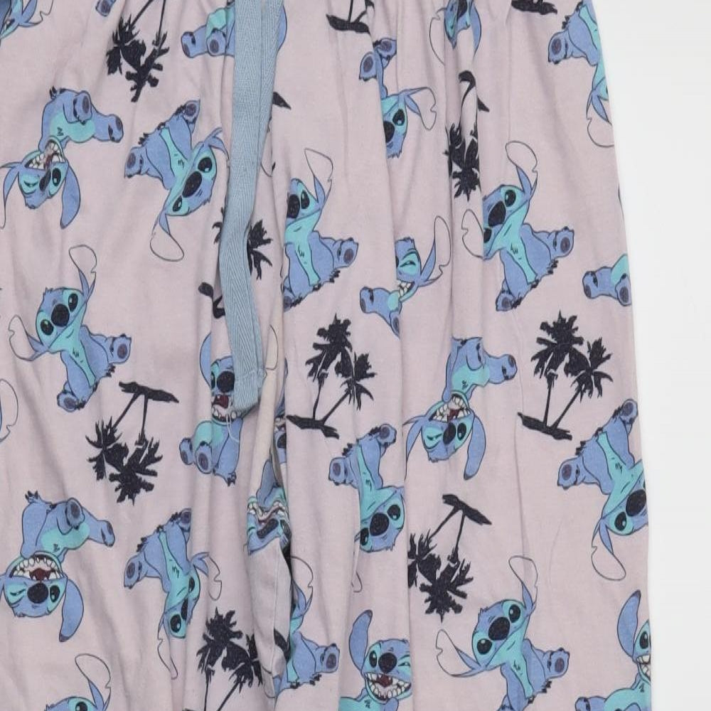 Primark Womens Pink   Capri Pyjama Pants Size L