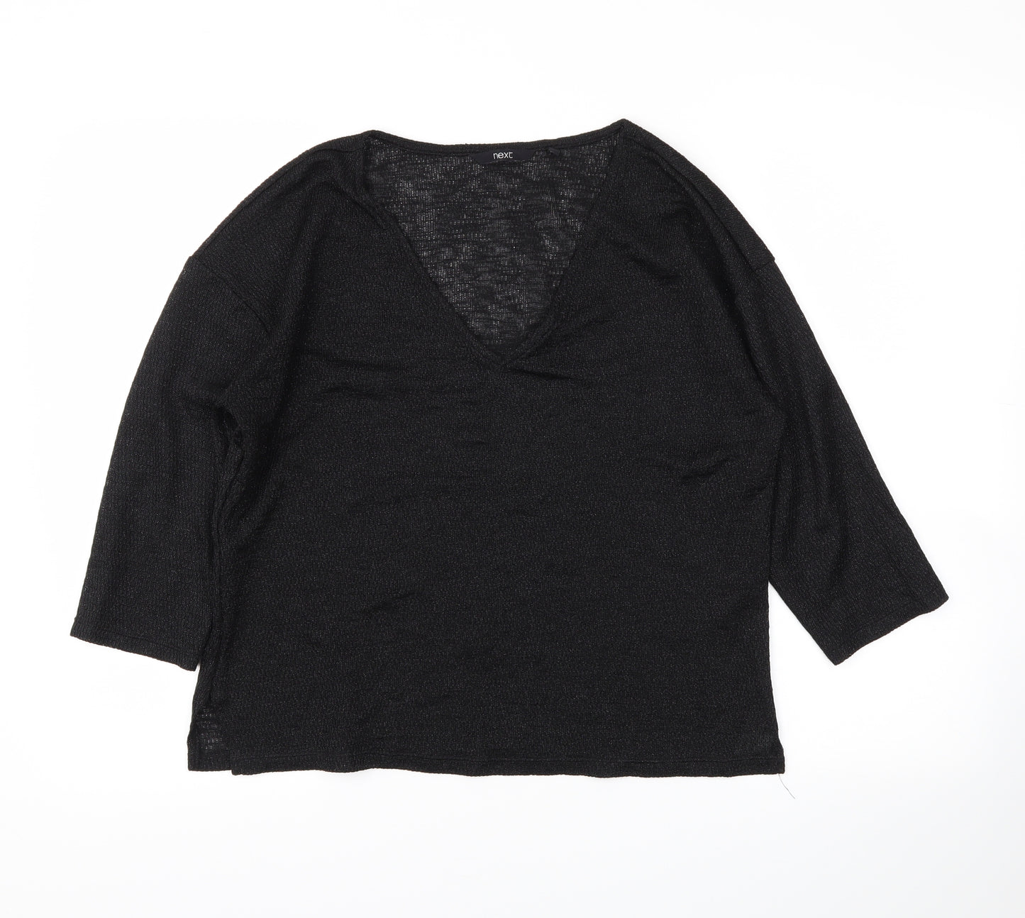 NEXT Womens Black   Tunic T-Shirt Size 14