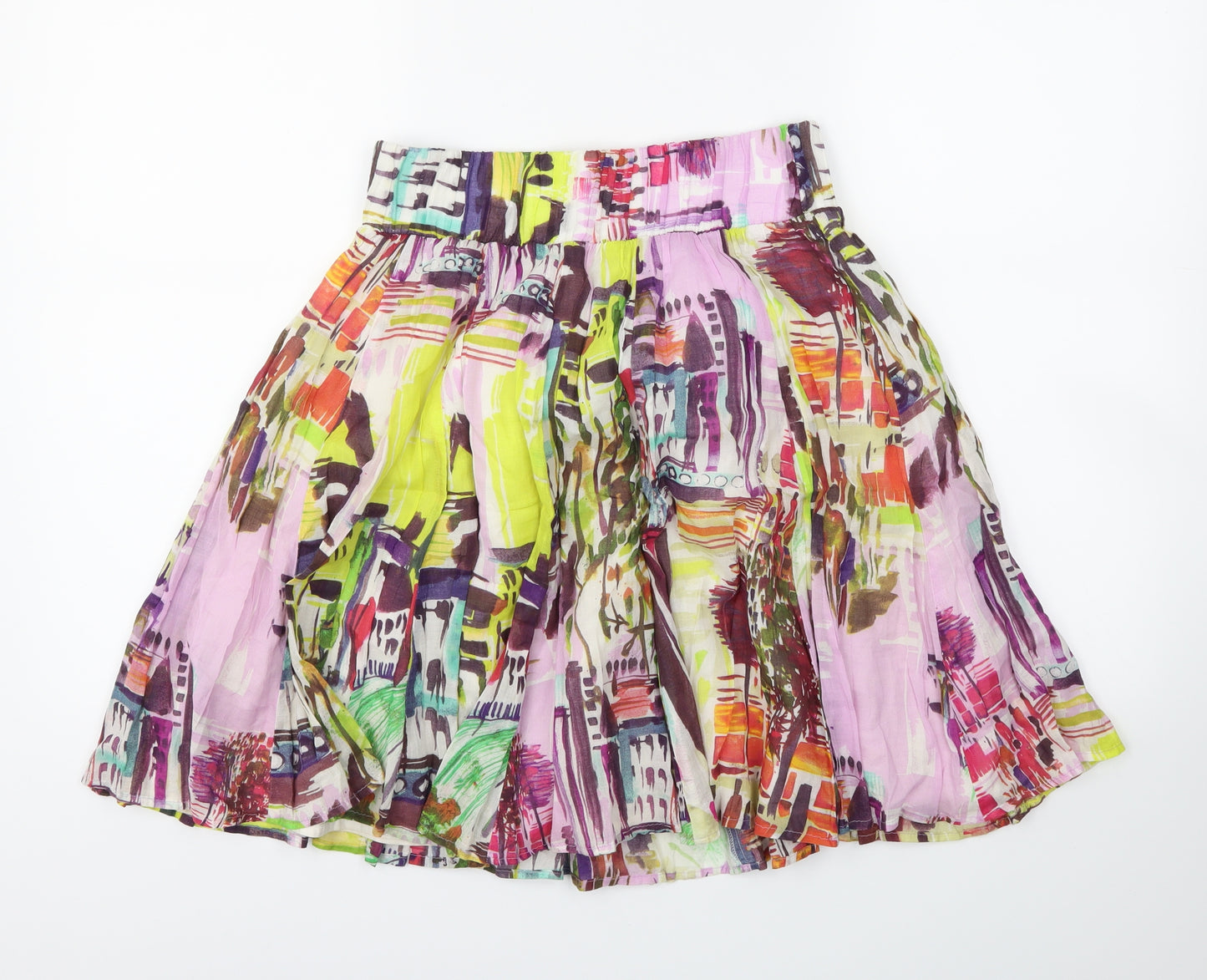 Zara Womens Purple   Swing Skirt Size M