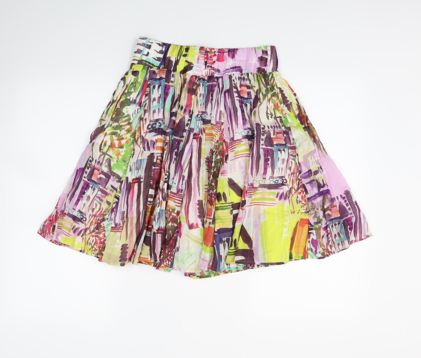 Zara Womens Purple   Swing Skirt Size M