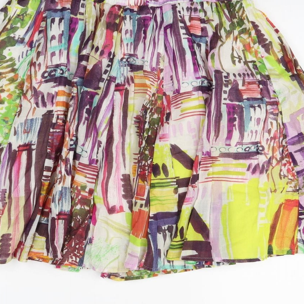 Zara Womens Purple   Swing Skirt Size M
