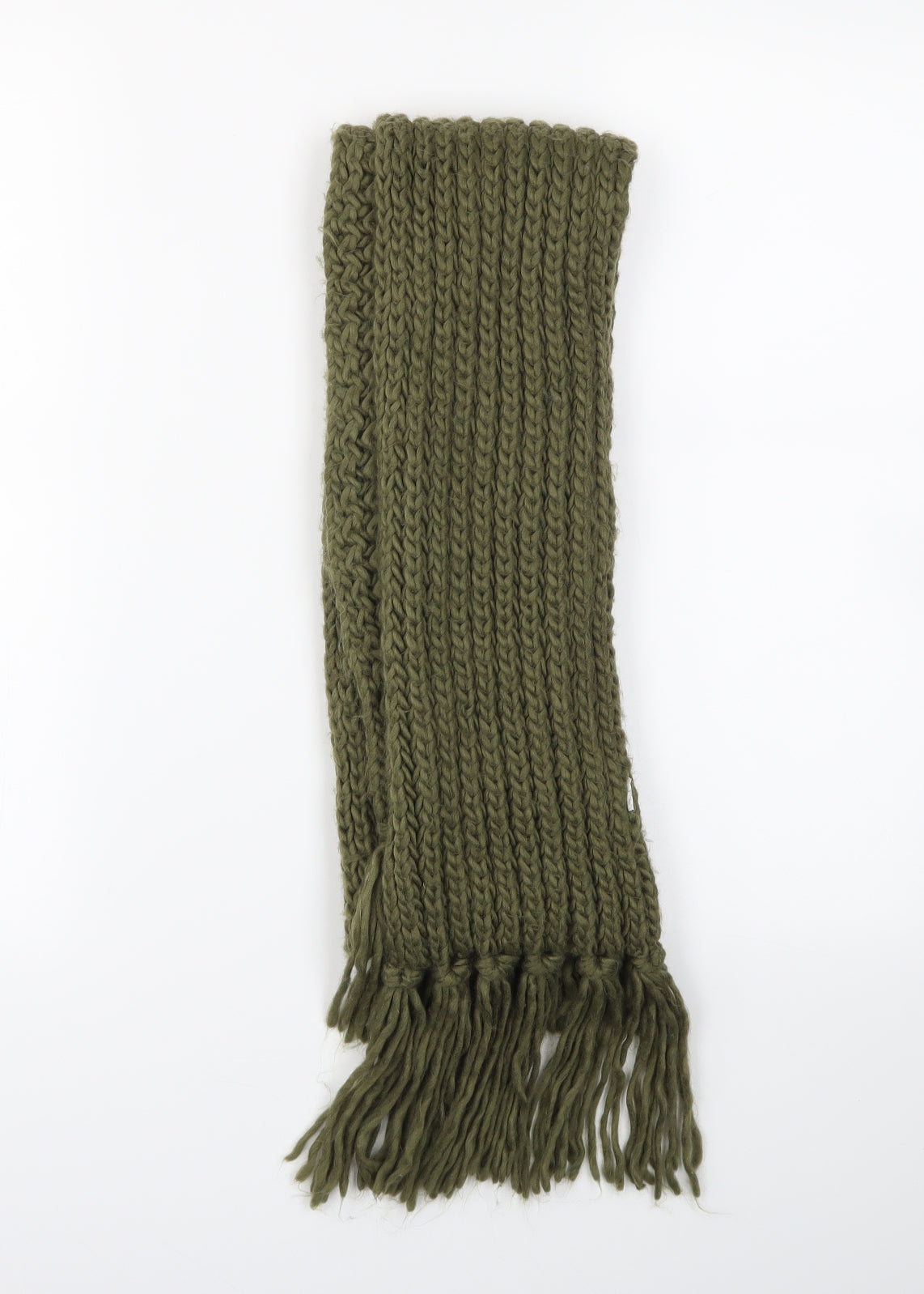 Preworn Womens Green    Scarf