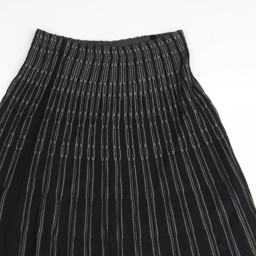 NEXT Womens Black   Swing Skirt Size 8