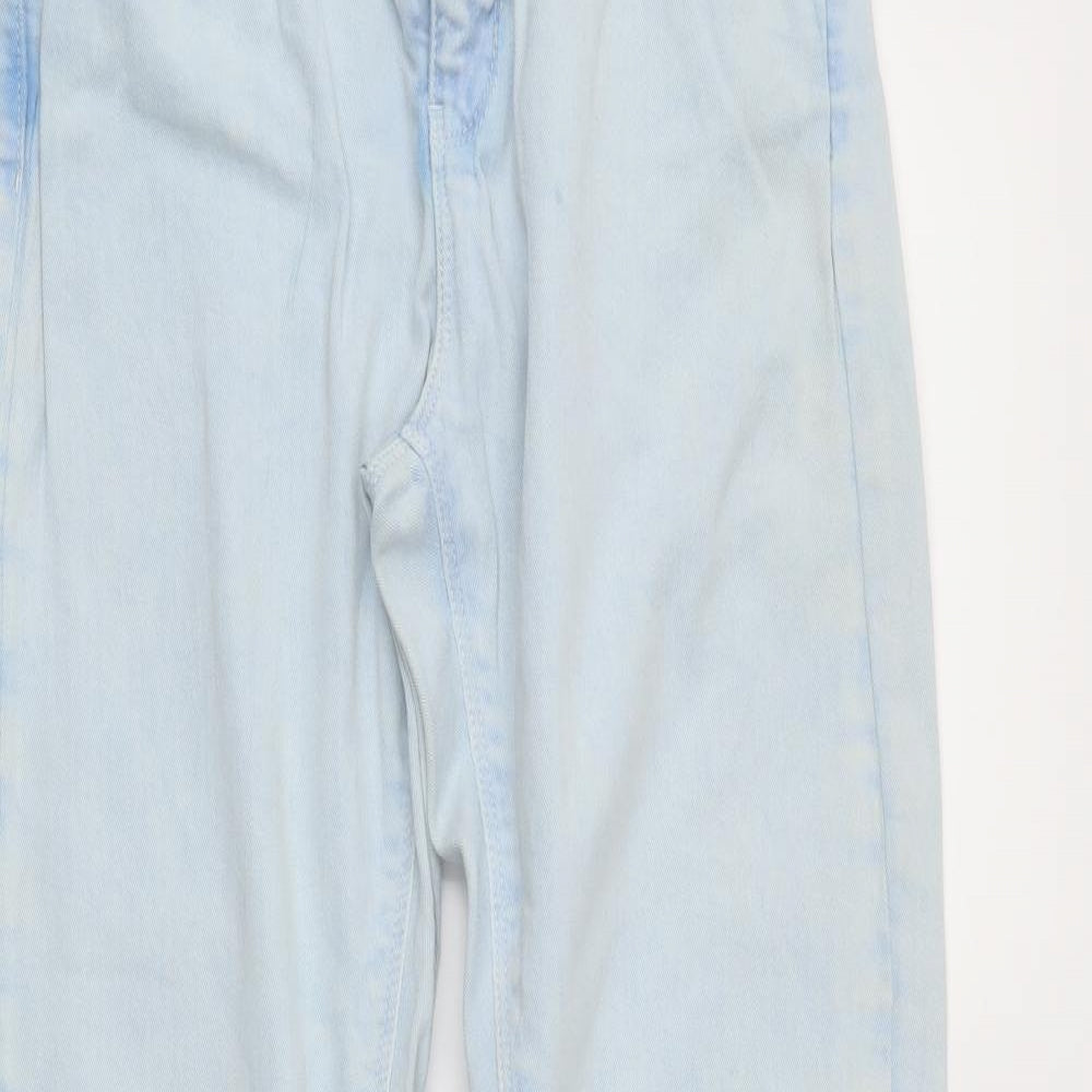 jamie Womens Blue  Denim Mom Jeans Size 8 L30 in