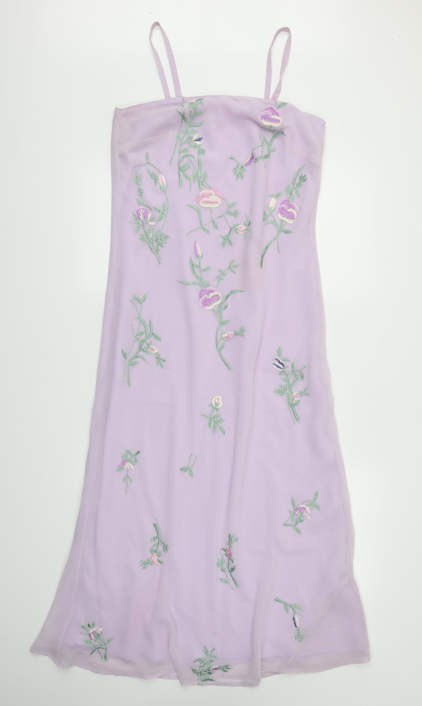 collection Womens Purple Floral  Maxi  Size 10