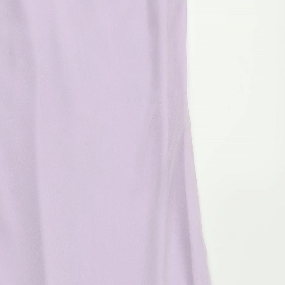 collection Womens Purple Floral  Maxi  Size 10