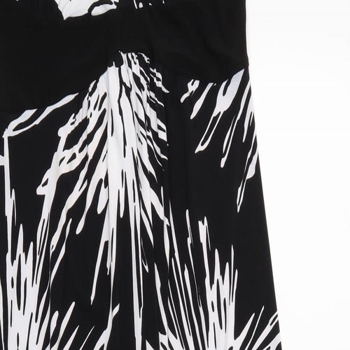 Kaleidoscope Womens Black Floral  Maxi  Size 10
