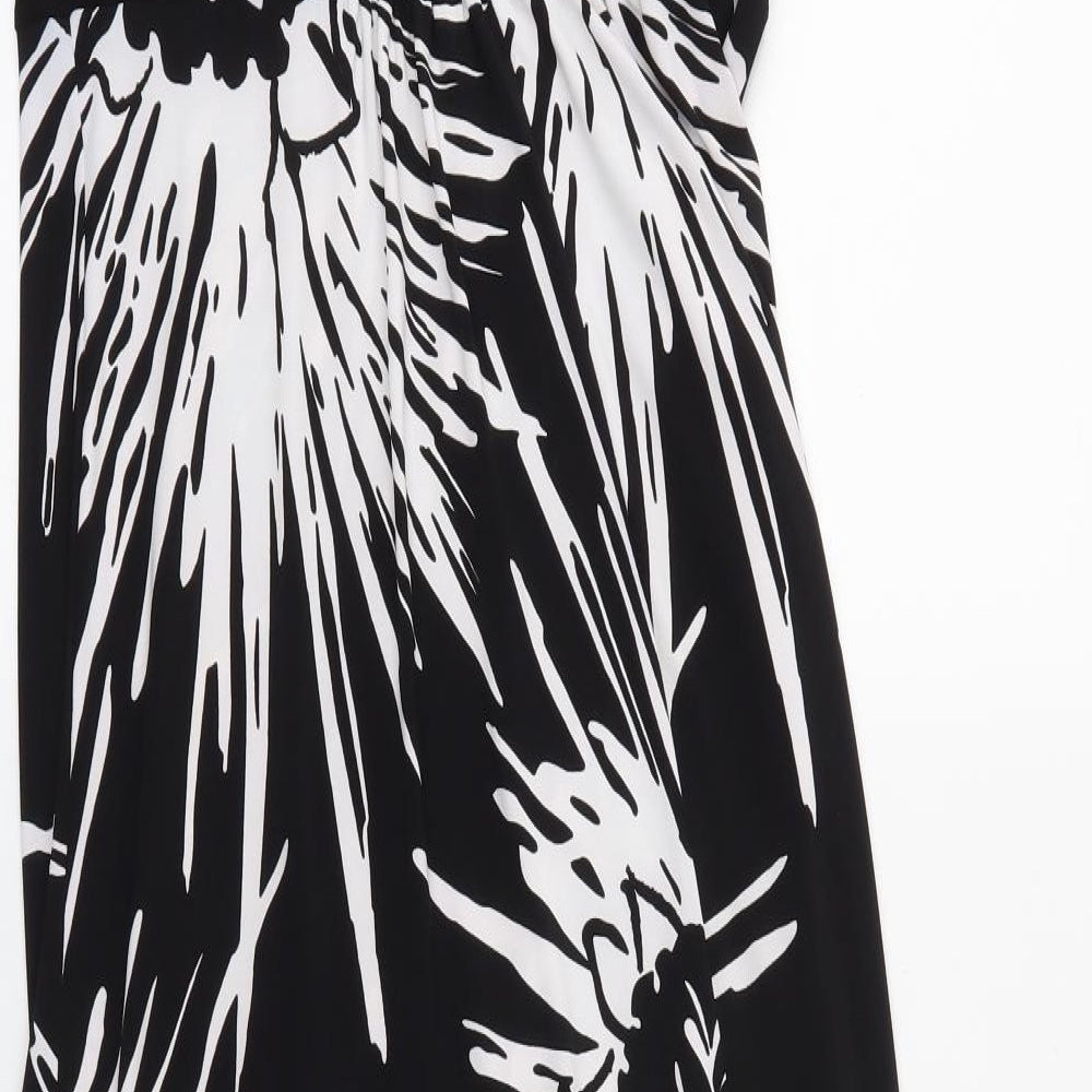 Kaleidoscope Womens Black Floral  Maxi  Size 10