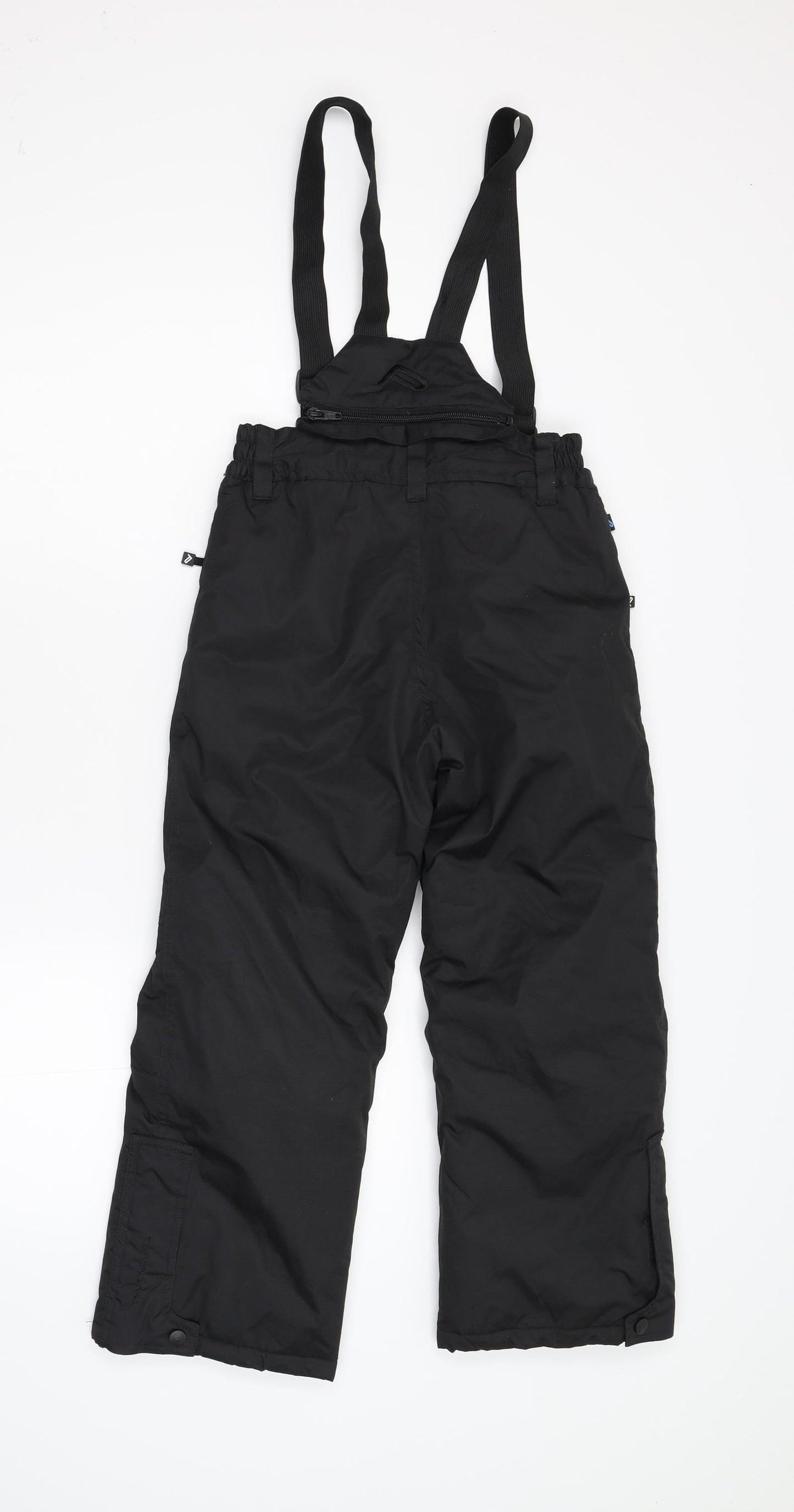 Parallel Boys Black   Windbreaker Ski Trousers Size 7-8 Years