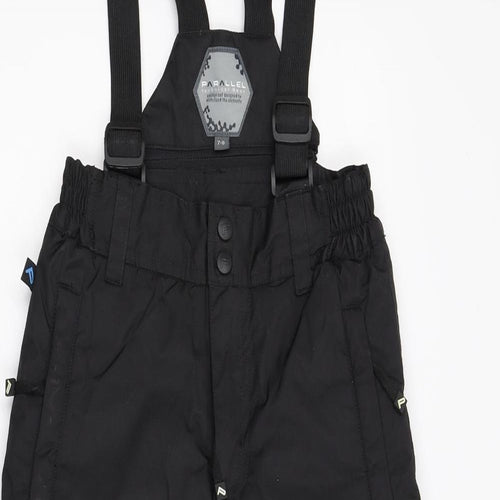 Parallel Boys Black   Windbreaker Ski Trousers Size 7-8 Years