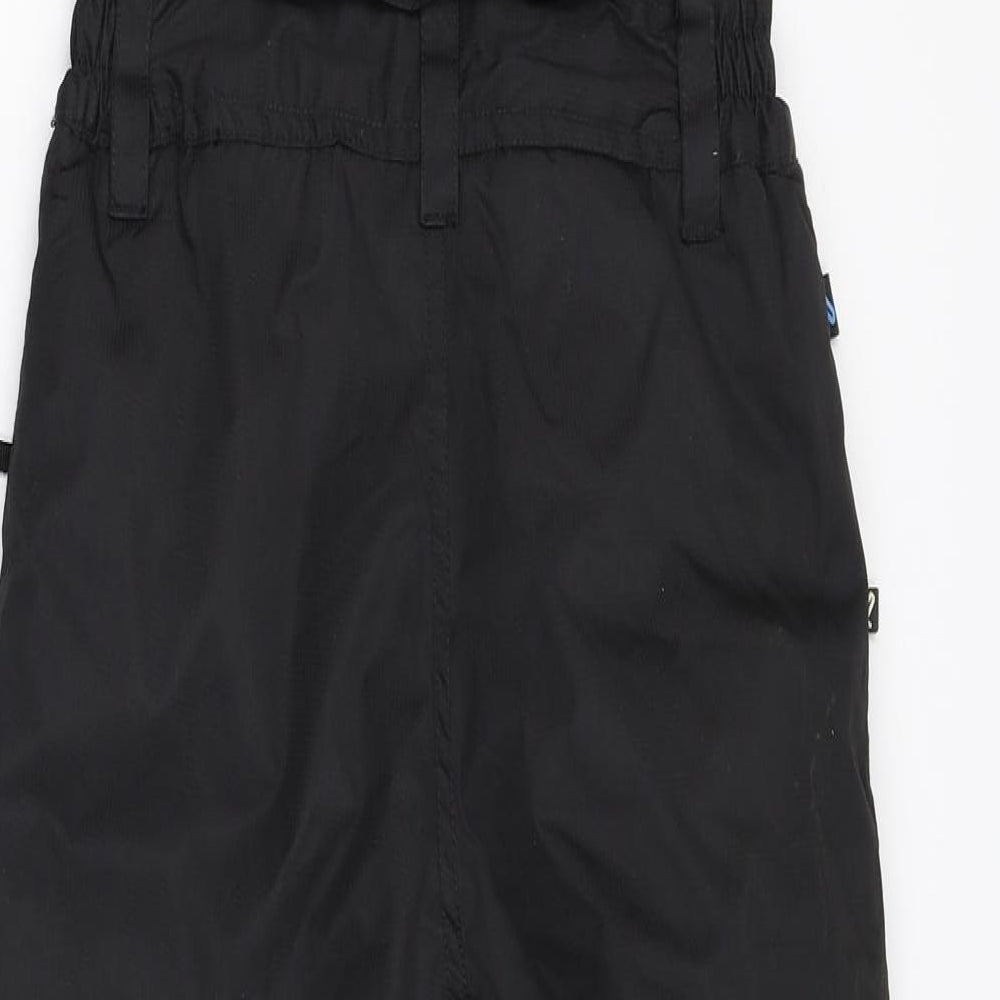 Parallel Boys Black   Windbreaker Ski Trousers Size 7-8 Years