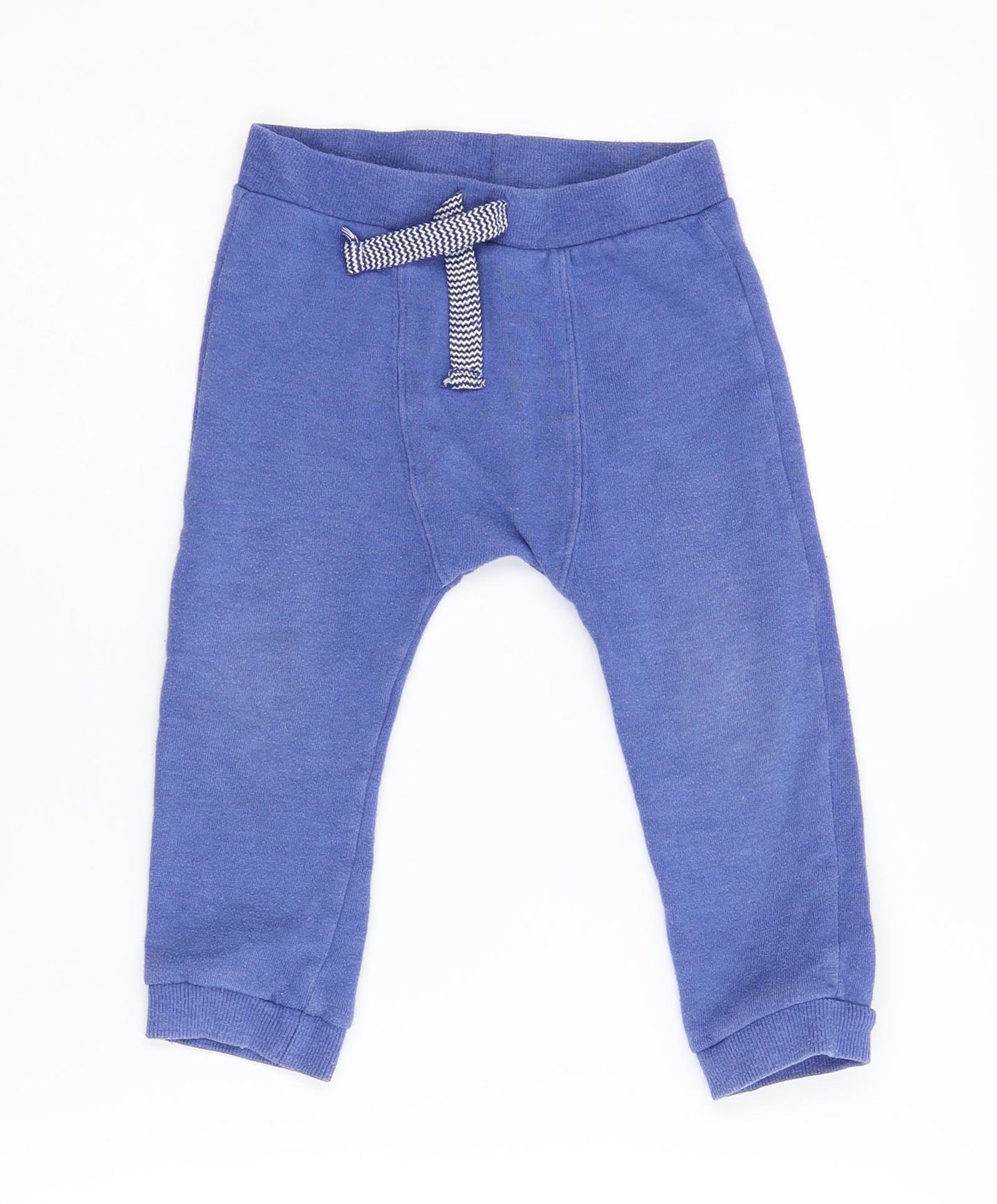 F&F Baby Blue  Flannel Jogger Leggings Size 18-24 Months