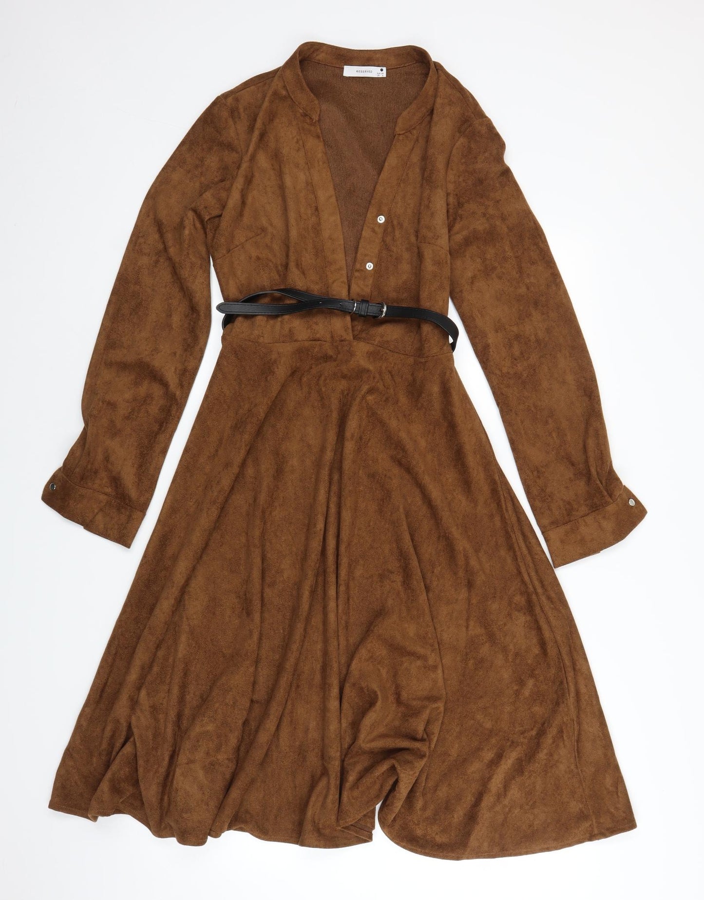 RESERVED Womens Brown   Fit & Flare  Size 6
